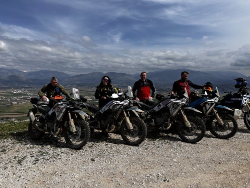 Enduro kemp v Albánii na CFMOTO