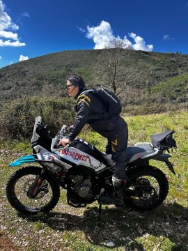 Zorka Horká / Motoairbagy.cz u nás v Albánii