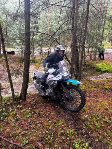 Individuální enduro kurz v terénu _Prvně v bahně - Termín enduro kurzu: pátek 31.7.
