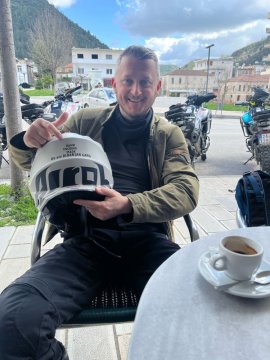 Emoce, nadšení a zážitky Pavla z týdenní motoškoly v Albánii