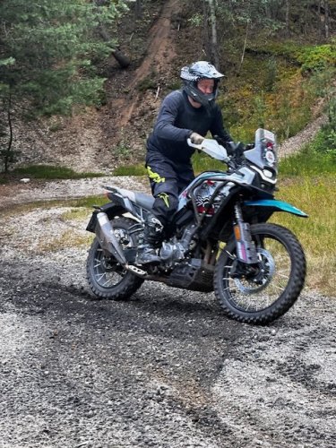 Individuální enduro kurz v terénu _Prvně v bahně